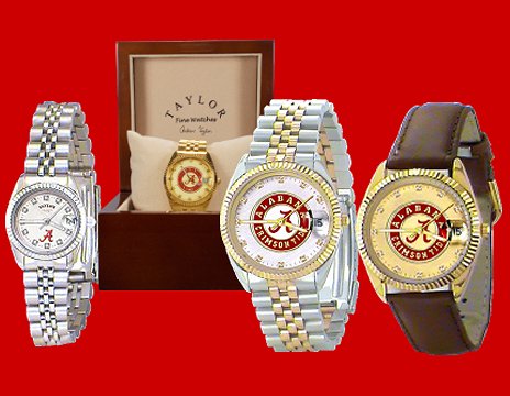 alabama crimson tide men's watches
